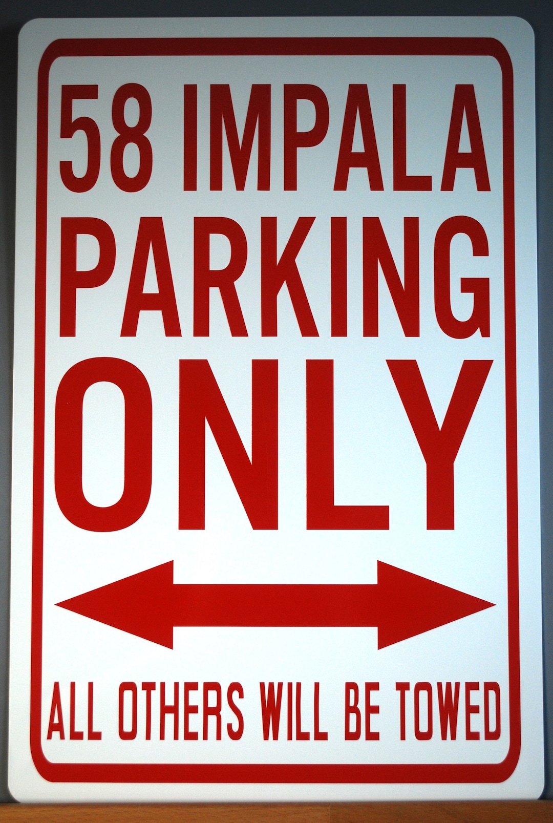 IMPALA PARKING ONLY サイン 58 IMPALA PARKING ONLY Metal Parking Sign 12 X 18 Chevy - Etsy