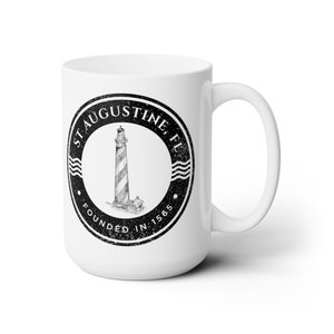 St Augustine Lighthouse Ceramic Mug 15oz