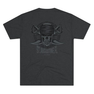 Wicked - St Augustine Pirate Collection - Unisex Tri-Blend Crew Tee