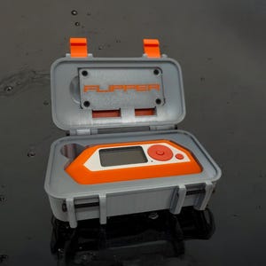 Flipperzero Box + Flipper Zero WLAN Devboard Box, verschraubtes Premium Robustes Gehäuse für Flipper WLAN Entwicklerboard. NUR BOXEN