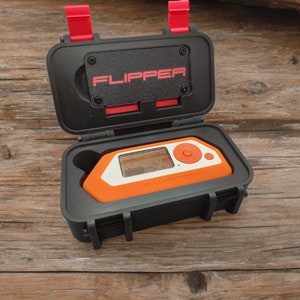 Flipperzero Box + Flipper Zero WLAN Devboard Box, verschraubtes Premium Robustes Gehäuse für Flipper WLAN Entwicklerboard. NUR BOXEN