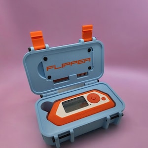 Flipperzero Box + Flipper Zero WLAN Devboard Box, verschraubtes Premium Robustes Gehäuse für Flipper WLAN Entwicklerboard. NUR BOXEN