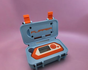 Flipperzero Box + Flipper Zero WLAN Devboard Box, verschraubtes Premium Robustes Gehäuse für Flipper WLAN Entwicklerboard. NUR BOXEN