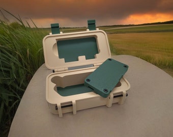 Flipperzero Box + Flipper Zero WLAN Devboard Box, verschraubtes Premium Strong Case für Flipper Military limitierte Auflage. NUR BOXEN