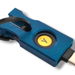 YubiKey 5 NFC-fodral | Skyddande FIDO-säkerhetsnyckelfodral (USB-A/C)