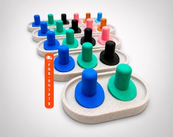 Custom Brush Head Stand Compatible with Oral-B iO Replacement Head Organizer
