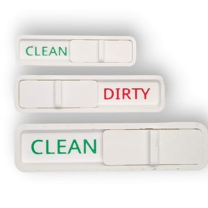 Clean Dirty Dishwasher Sign: PLA Slider Indicator - Etsy