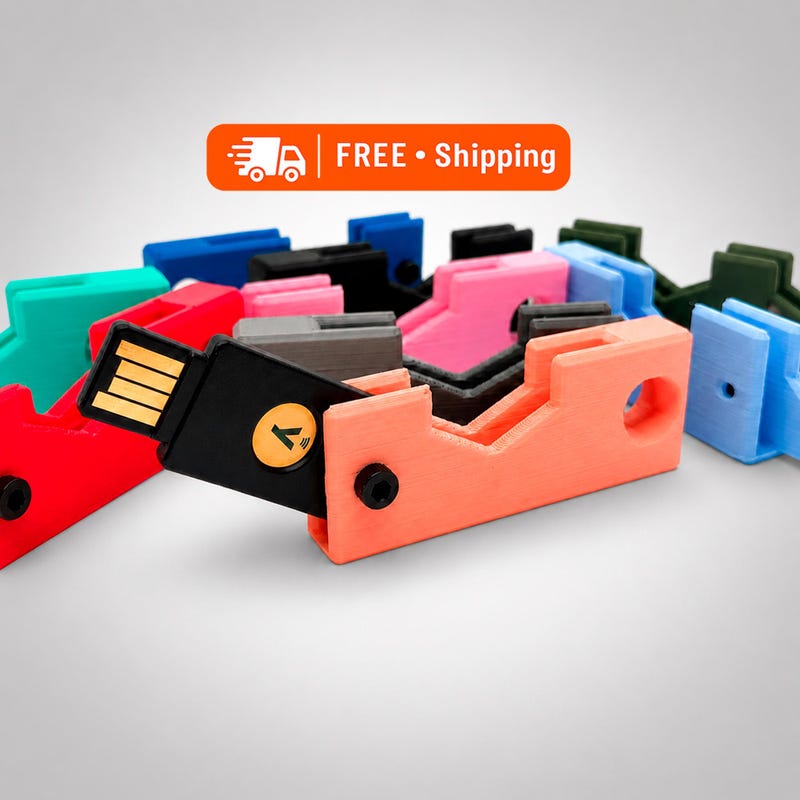 Yubico 5 nfc keychain holder - Etsy.de