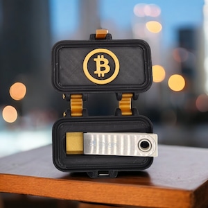 Ledger Nano S PLUS Case Schutzgewölbe und versteckte Brieftasche Case für Krypto-Kühlschrank Nano S PLUS anpassbar