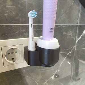 Oral B IO Charger Adapter: EU Plug, Toothbrush Head Holder