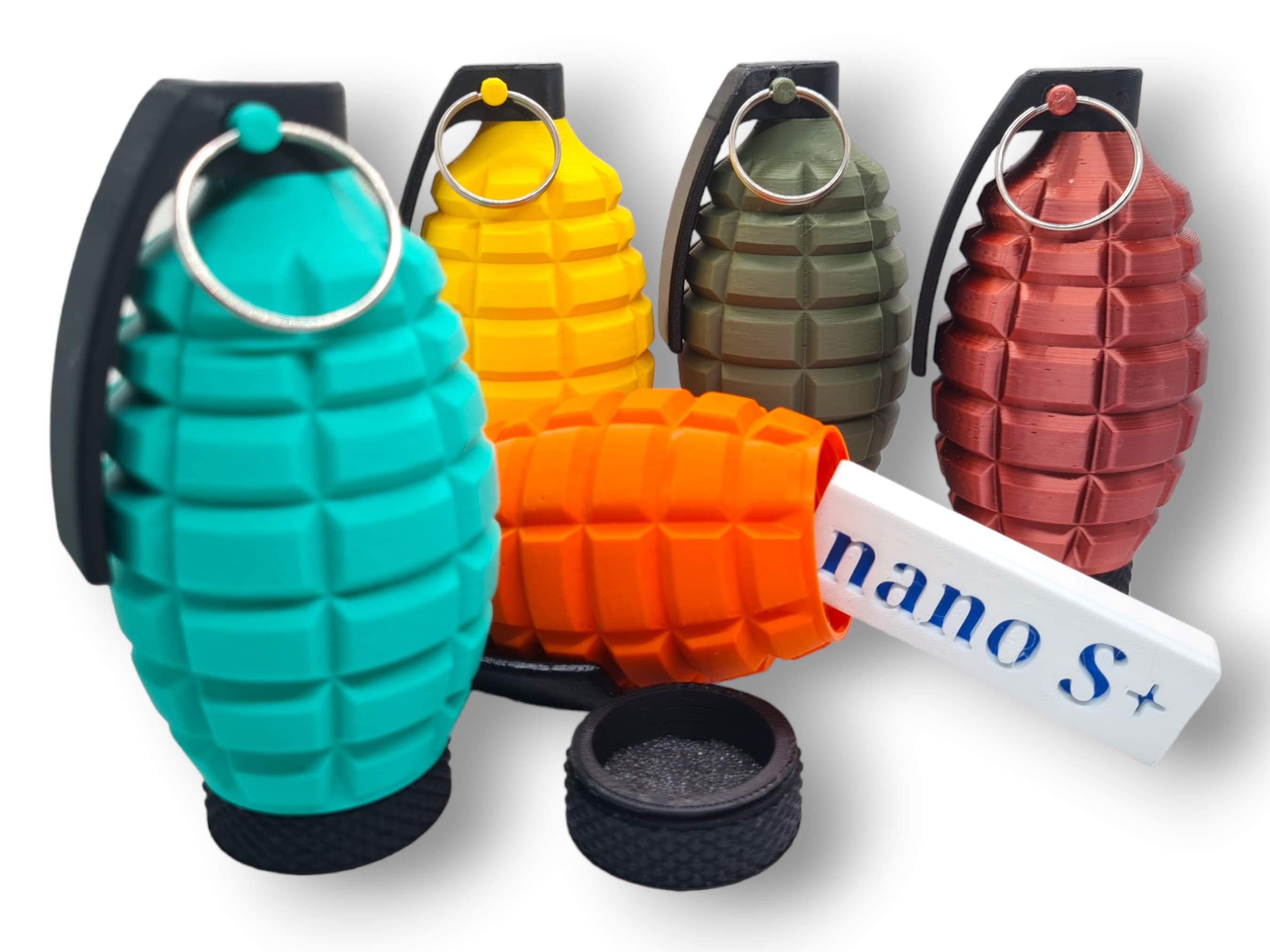 Ledger Nano S+ PLUS, Grenade Vault and Hidden Wallet Case for Crypto Cold  Storage Nano S+, Bitcoin | Ethereum | Cardano | BTC | ETH - Etsy