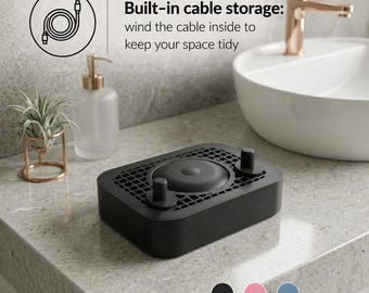 Organizador de cepillos de dientes Oral-B iO Series 7, 8 y 9, soporte para gestión de cables