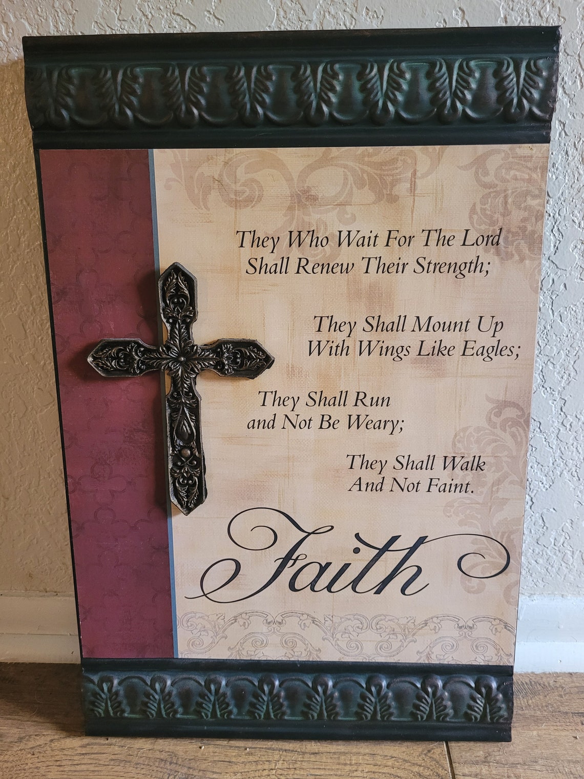 Religious Faith Sign - Etsy