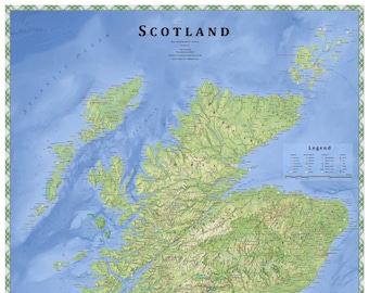 Schottland Karte