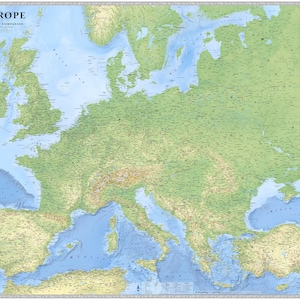Europa Geschiedenis Companion-kaart