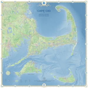 Cape Cod Landkarte