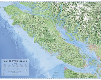 Vancouver Island Map