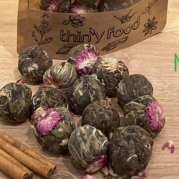 Jasmine Tea | Blooming Teas | Flowering Teas | Jasmine Herbal Tea | Jasmine Tea Ball | Jasmine Pearls Tea | Herbal Tea | Flower Tea