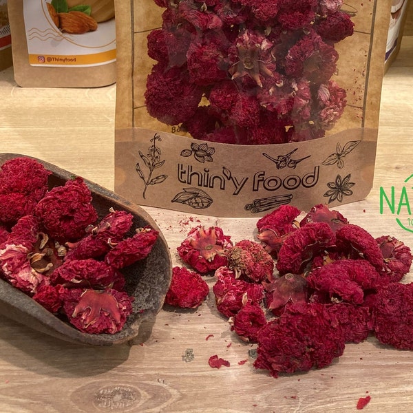 Pomegranate Flowers Whole |100%Organic Sun Dried Pomegranate Flowers | Herbal tea | Herbalist