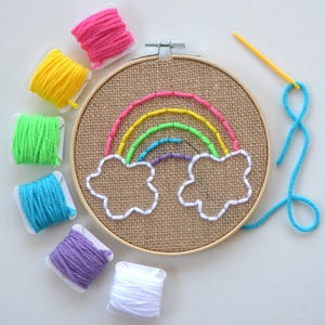 Beginner Sewing Kit, Embroidery for Kids