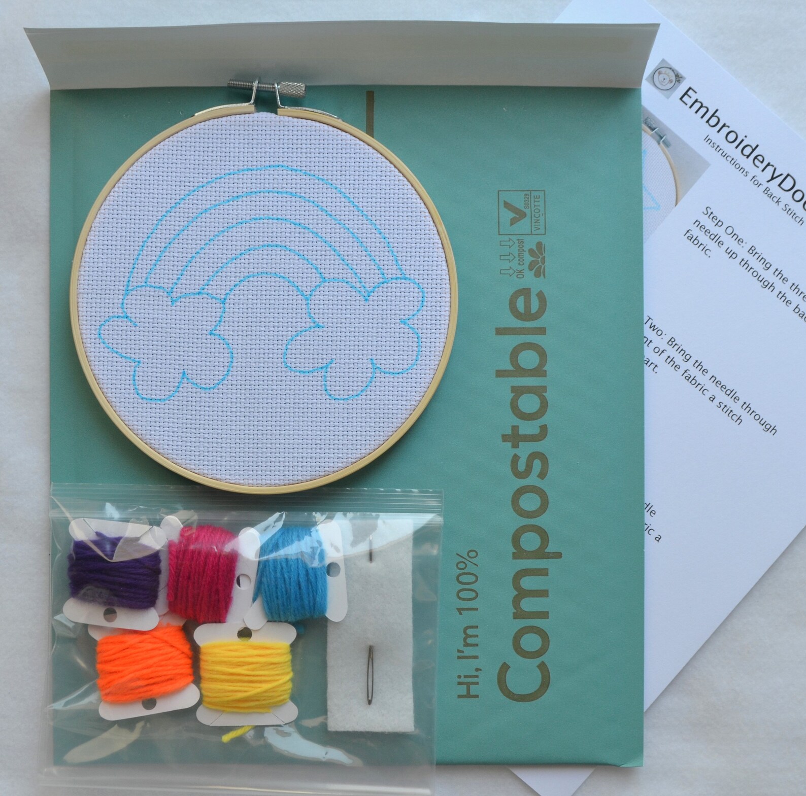 Kids Sewing Kit Learn to Sew Craft Etsy