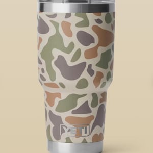 Camo Yeti 30 Oz - Etsy