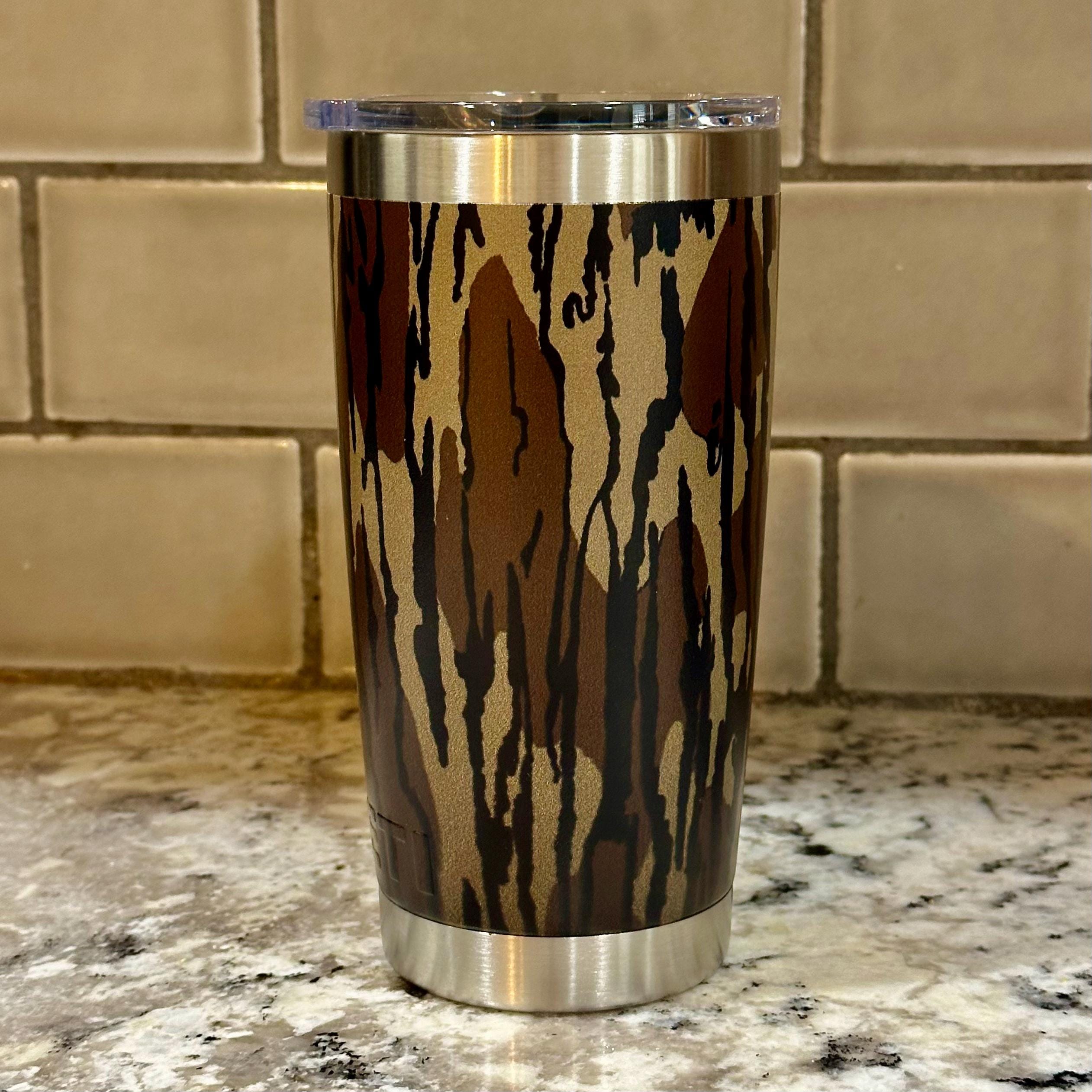 Yeti 20 Oz Tumbler Duck Stamp BOTTOMLAND Camo No Stamp - Etsy