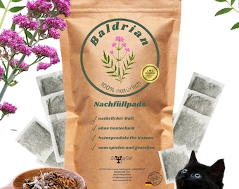 Refill Pads with Valerian – For Cat Toys and Scratching Posts | Calming & Natural | SNOOZYCAT®