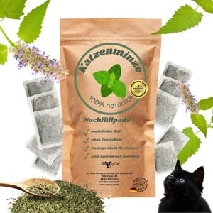 10 Catnip Refill Pads for Cat Toys – Natural & Activating | SNOOZYCAT®