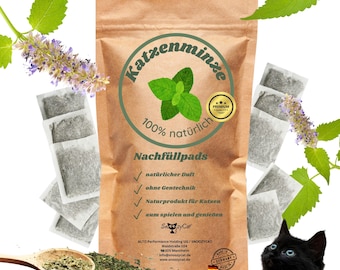 10 Catnip Refill Pads for Cat Toys – Natural & Activating | SNOOZYCAT®