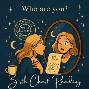 Identity Birth Chart Reading | How You See Yourself vs. How Others See You | Personality Self-Discovery PDF in 72 Hours