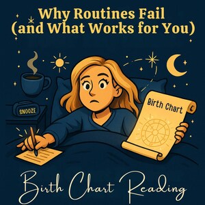 Habits & Energy Birth Chart Reading | Your Natural Rhythm, Productivity Style and Daily Flow | Astrology PDF in 72 Hours
