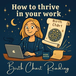 Career & Life Purpose Birth Chart Reading | Custom Astrology Strengths and Work Style Analysis in 72 Hours