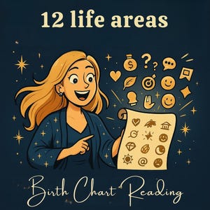 12-Area Life & Personality Astrology Report | Self-Discovery Gift PDF | Delivered in 72 Hours