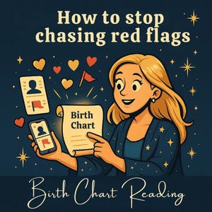 Romantic Birth Chart Reading | Love, Attraction & Relationship Patterns | Custom Astrology PDF in 72 Hours