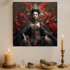 Tarot Download – Empress's Elegance Mystic Oracle Cards for Divination & Spiritual Guidance Witchcraft Supplies