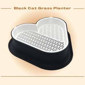 Katzengras-Pflanzer, Schoten-Tablett, gesundes Haustier-Leckerli biologisch abbaubar