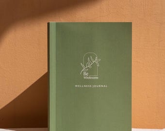 Wellness Gratitude Journal: Daily Mindfulness, Self-Care, Recycled Paper