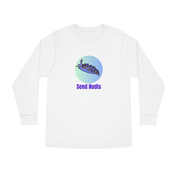 Send Nudis Long Sleeve T, Nudibranch