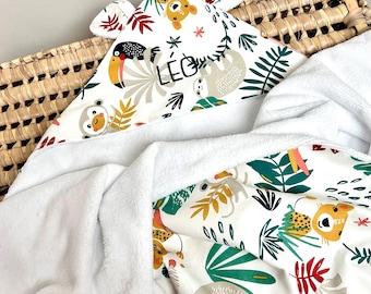 Baby bath cape, bathrobe, birth gift