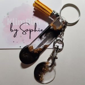 Resin Einkaufswagenlöser & Chip Set – Wiederverwendbar – Handgefertigter Schlüsselanhänger – Geschenkidee