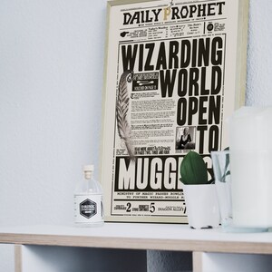 Daily Prophet Page Printable PDF, HP Digital Poster, Daily Prophet ...