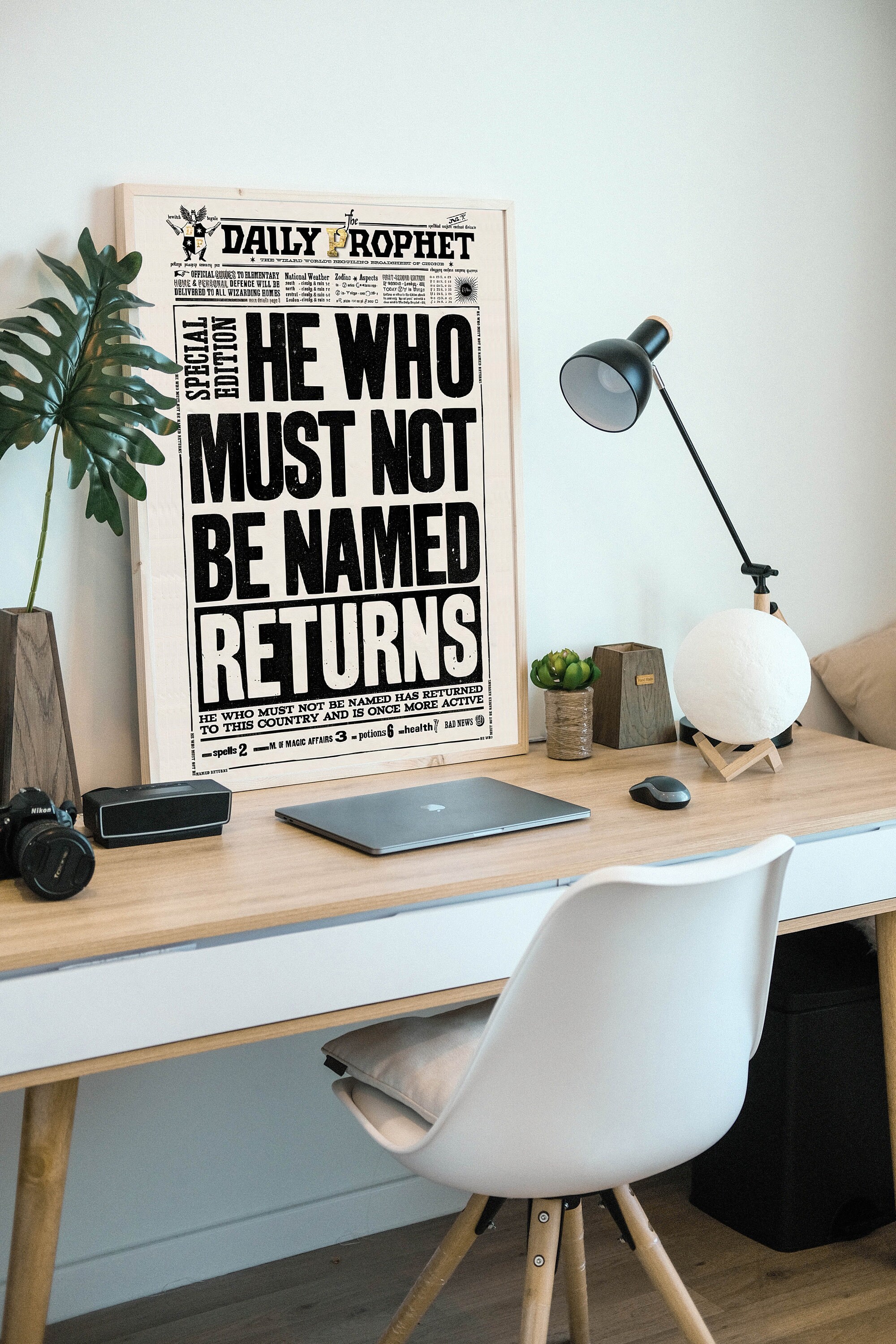 Daily Prophet Page Printable PDF HP Digital Poster Daily - Etsy
