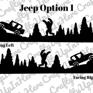 Windshield Decal for Jeep Easter Egg Vinyl Decal With Sasquatch - Etsy