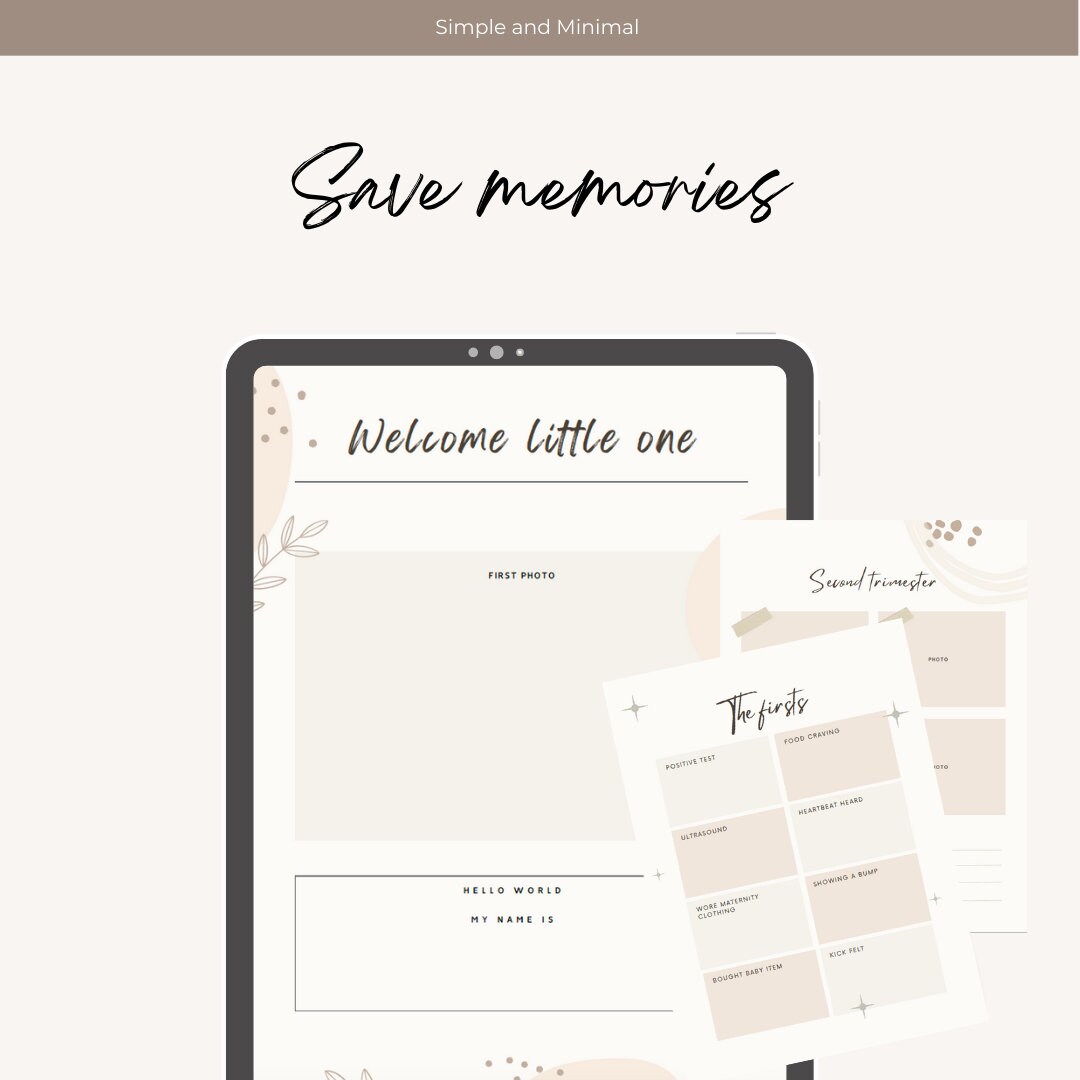 The Ultimate Pregnancy Journal, Printable Pregnancy Journal, Weekly ...