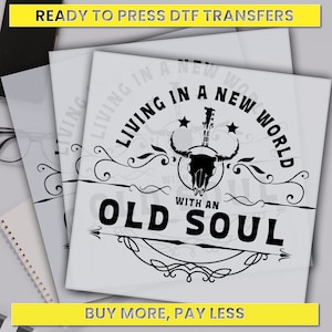 Rich Men North of Richmond Dtf Transfer, Living In A New World  Ready For Press, Custom Dtf Transfers, Full Color Heat Transfer, DTF Prints