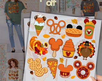 Transferencia DTF de Disney Life Thanksgiving, Disney Thanksgiving DTF, Listo para imprimir