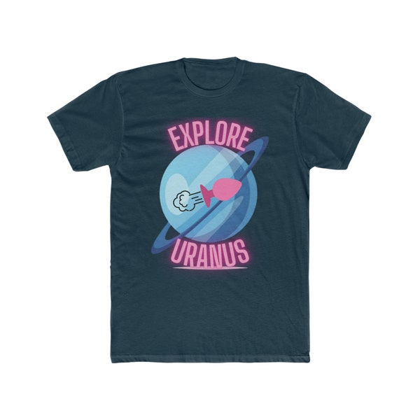 Explore Uranus Space Tshirt