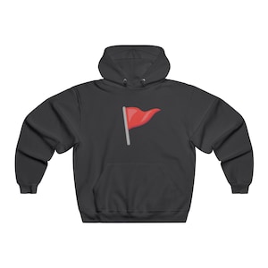 Red Flag Hoodie workout hoodie sweatshirt red flags