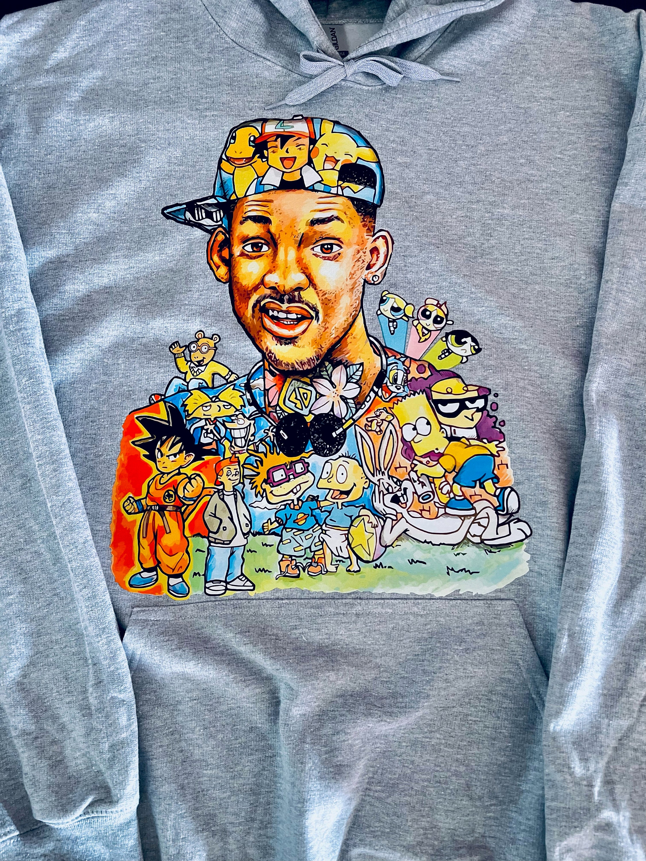 90s Cartoon Hoodie - Etsy